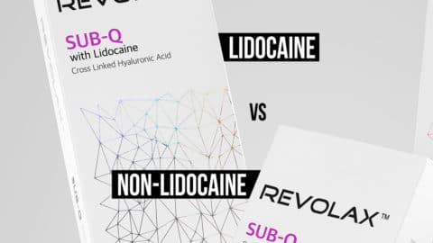 REVOLAX with Lidocaine vs Without Lidocaine