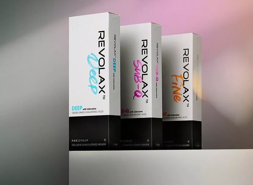 REVOLAX with Lidocaine range boxes